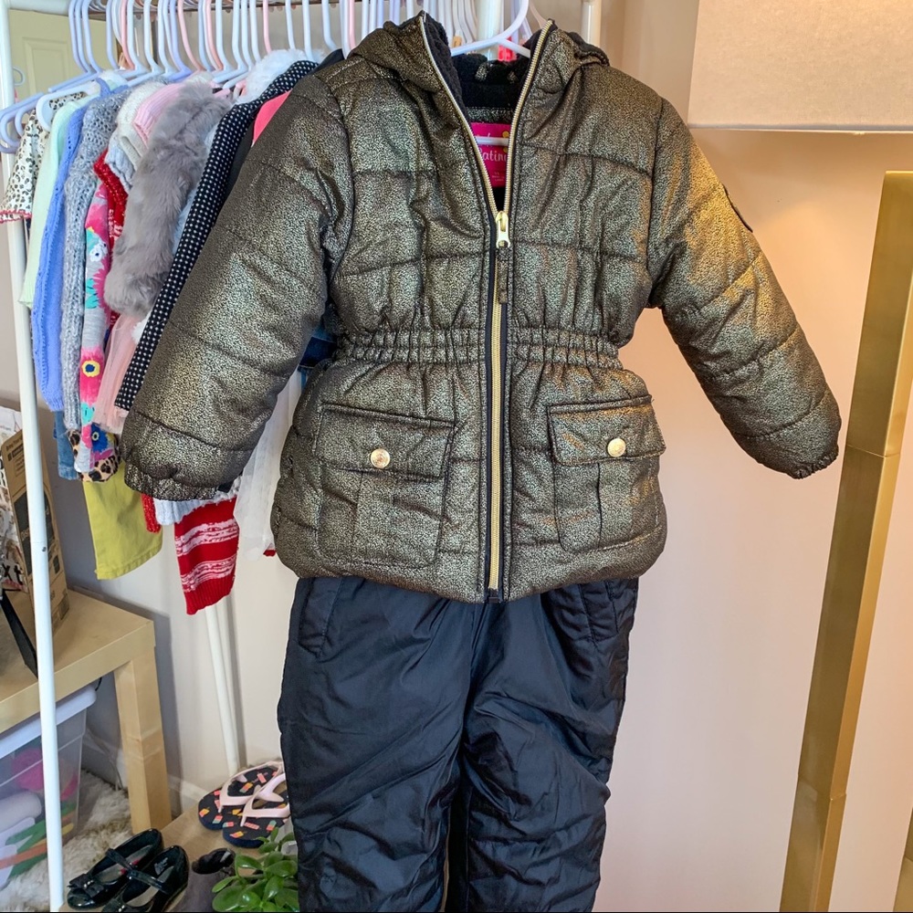 Girls Snowsuit (Winter Jacket + Coverall)